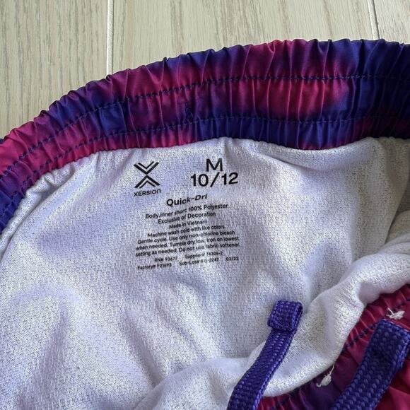 Xersion Girls Medium 10/12 Tie-Dye Pull-On Quick-Dri Shorts - Picture 3 of 5